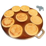 VIKO® Budare para arepas 36cm precurado 14" @vikogrills Gauchogrillx® griddle Hecho en Venezuela