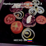VIKO® Budare X de Hierro Forjado 28cm – Forged Iron Griddle 11" Venezuela