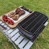 GauchoGrillX Portable Barbecue Grill with lid. Pre-seasoned grate Made in Venezuela by VIKO® @vikogrills